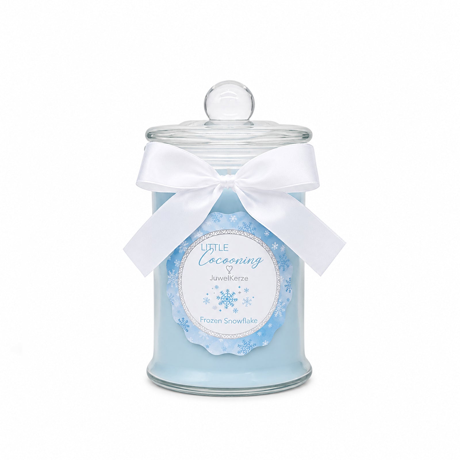 Jewel Candle Frozen Snowflake Little Cocooning Jar Candle - 490g