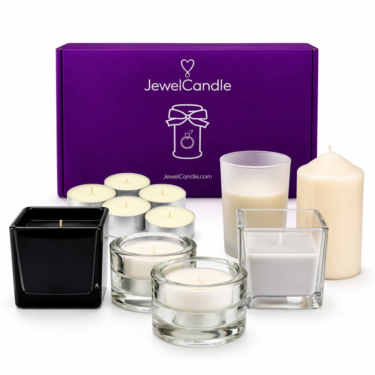 Jewel Candle 18 Piece Gift Set