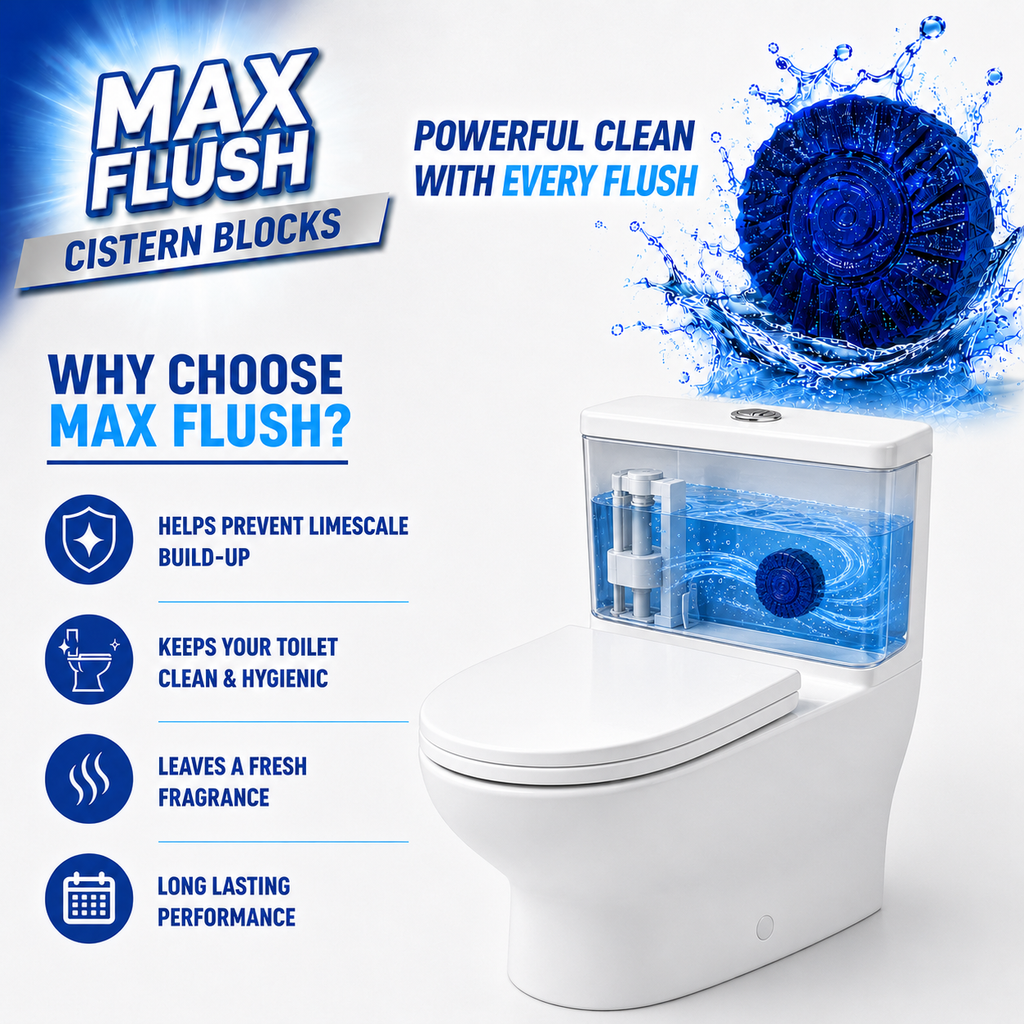 Max Flush In-Cistern Block 8x50g - Pine