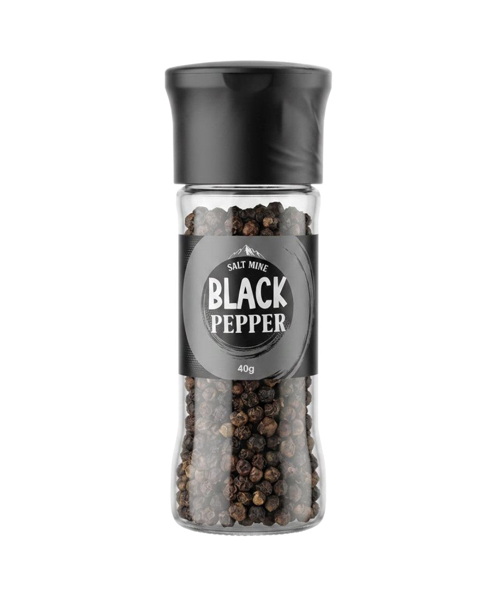 Salt Mine Grinder 40g - Black Pepper