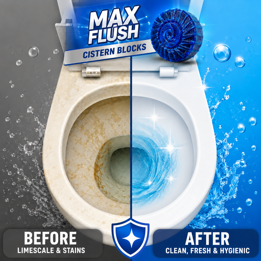 Max Flush In-Cistern Block 8x50g - Pine