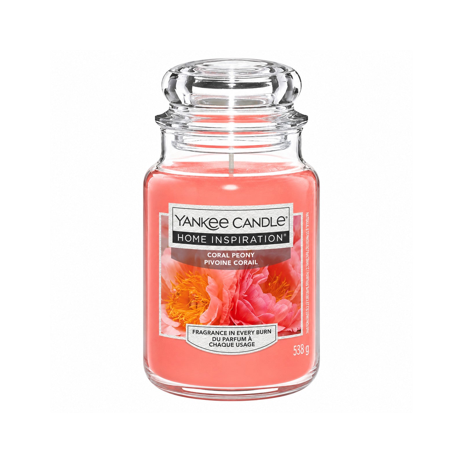 Yankee Home Inspiration Large Jar 538g - Coral Peony
