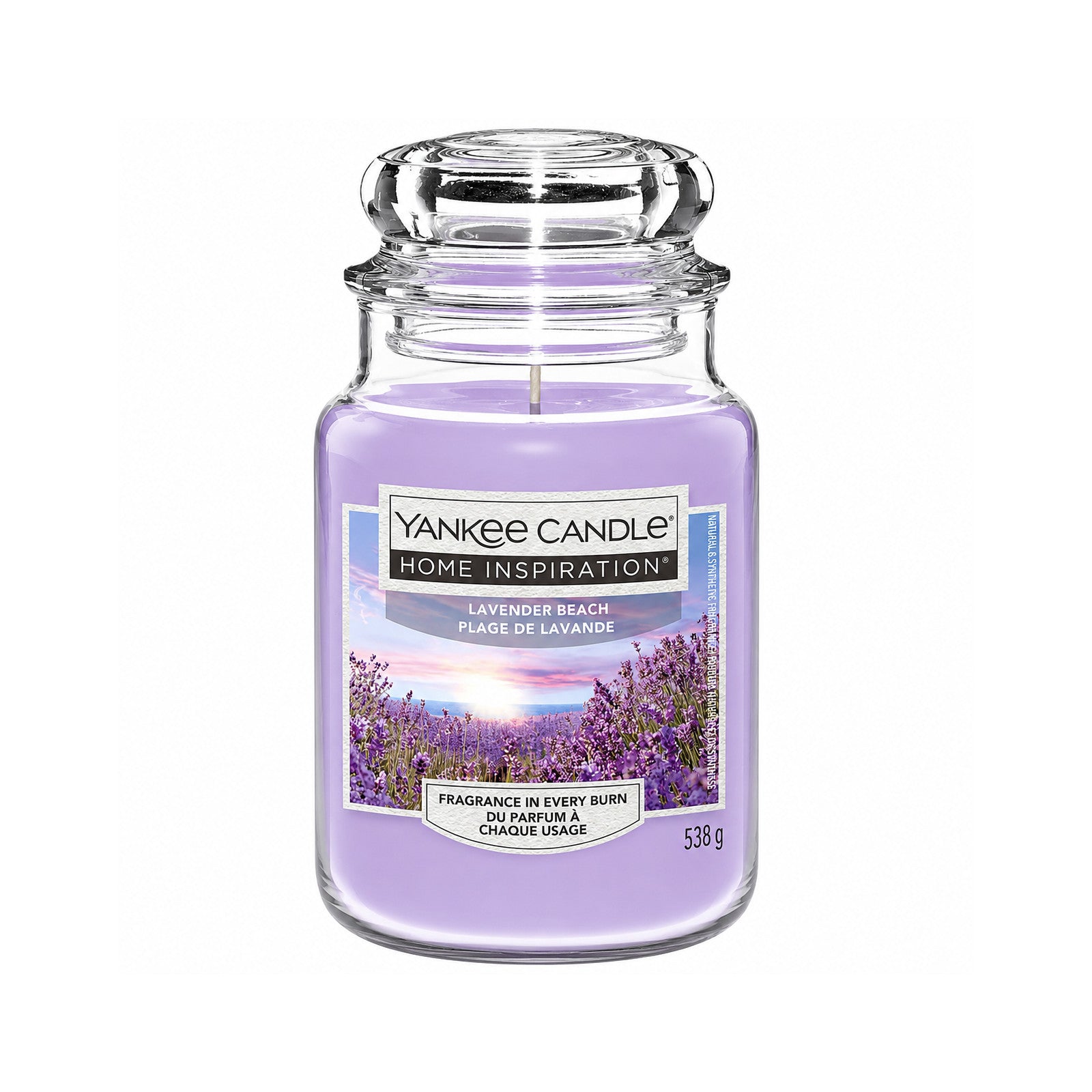 Yankee Home Inspiration Large Jar 538g - Lavender Beach