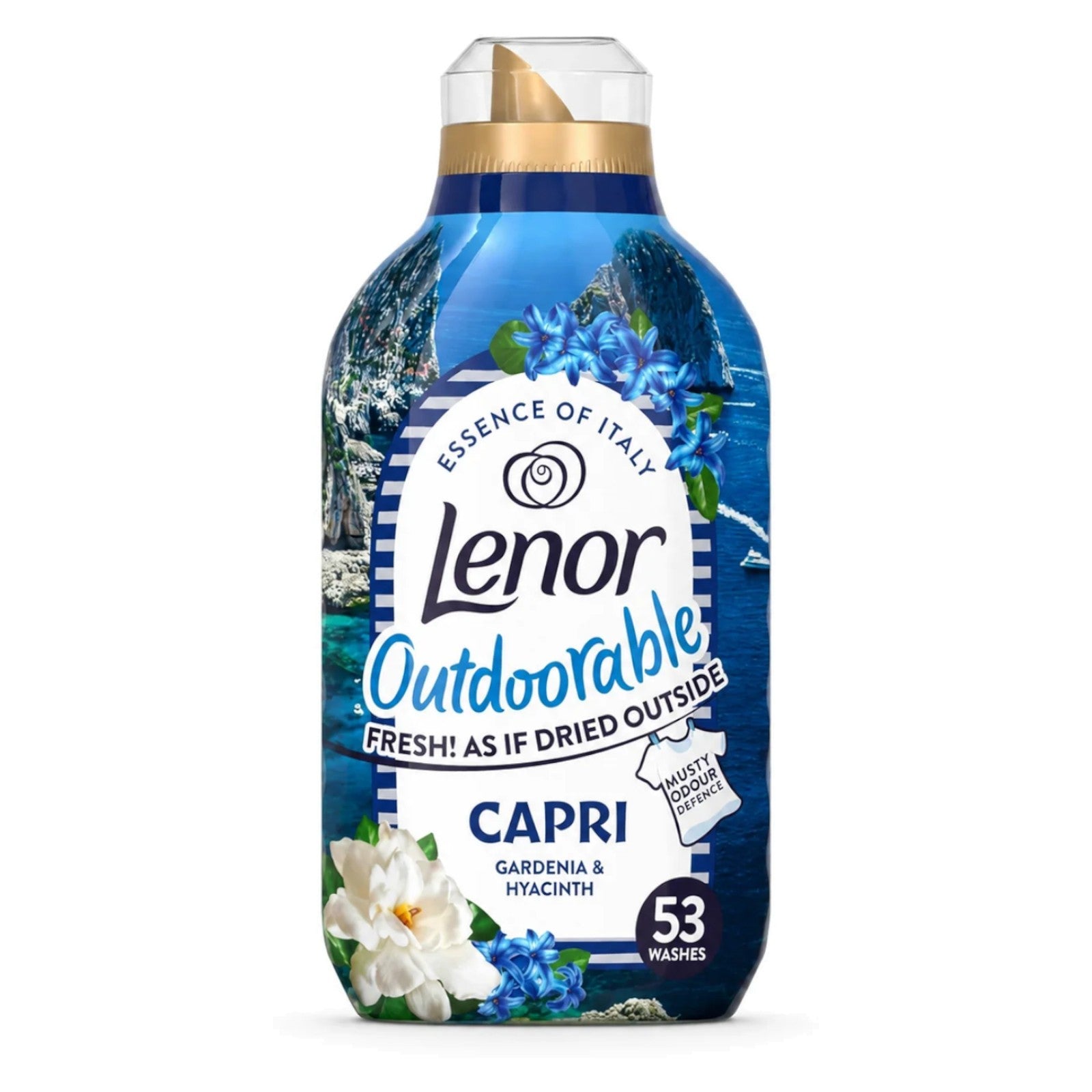 Lenor Outdoorable 53 Washes 742ml - Capri Gardenia & Hyacinth