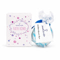 Jewel Candle Cuddle Bubble Bath Bomb With Sterling Silver Bracelet - 210g