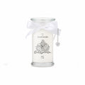 Jewel Candle Fluffy Cotton Jar Candle With Sterling Silver Necklace - 490g