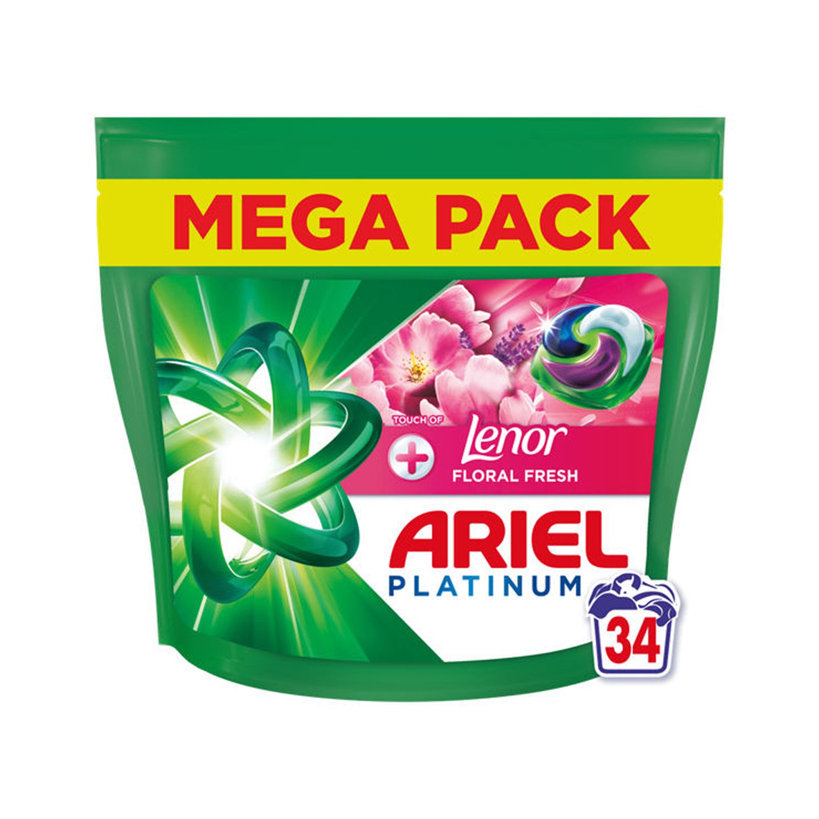 Ariel Pods 34s Lenor Floral Fresh