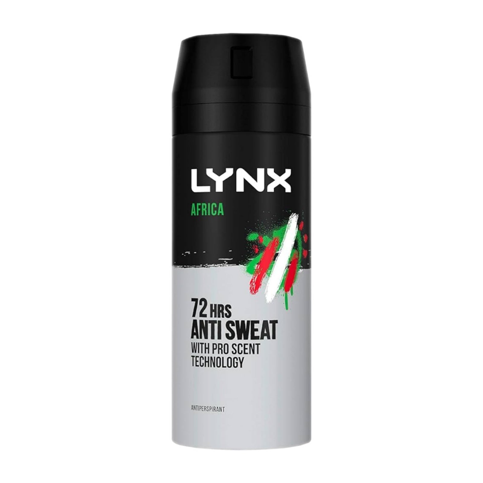 Lynx Africa 72 Hrs Anti Sweat With Pro Scent Technology 150ml