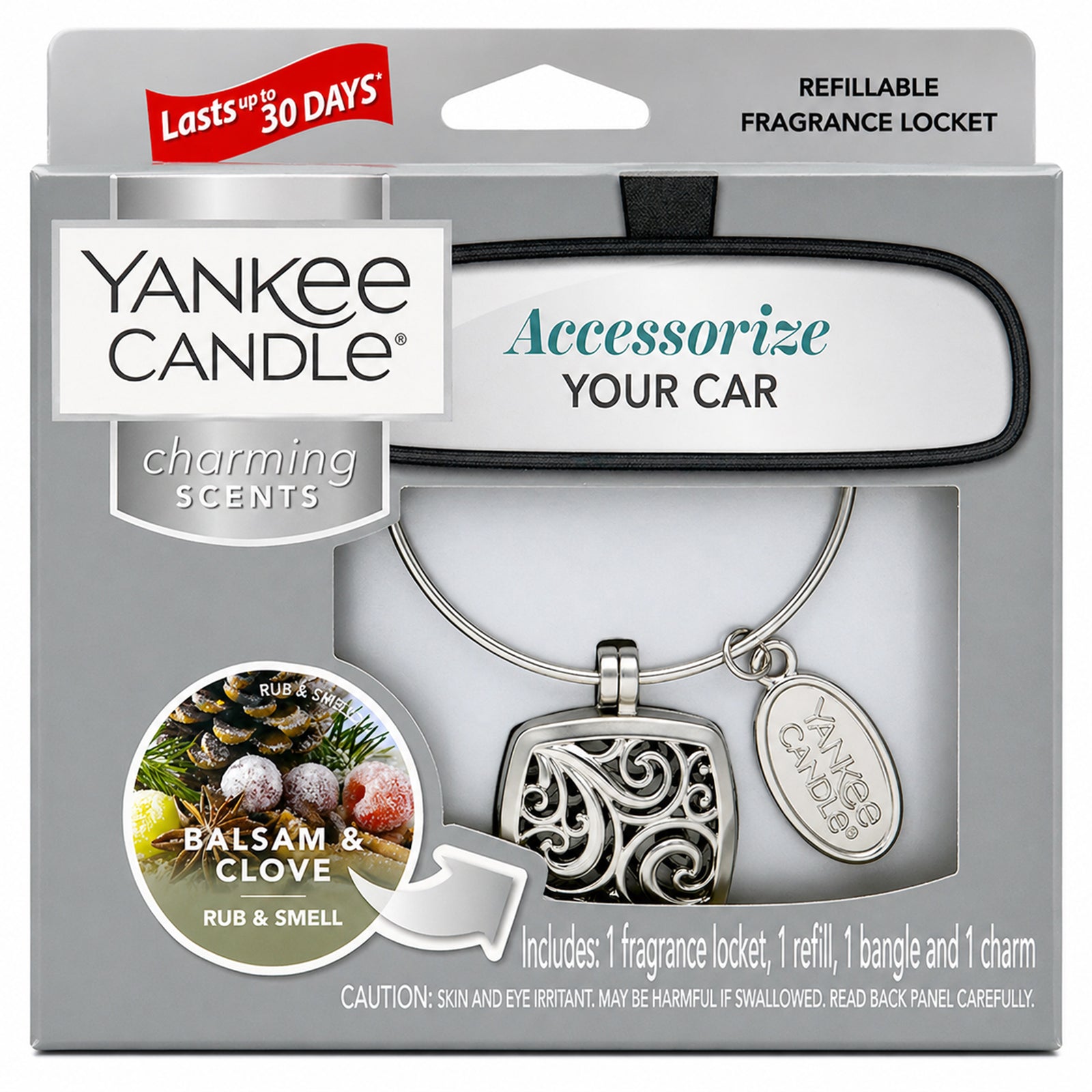 Yankee Car Charms - Balsam & Clove