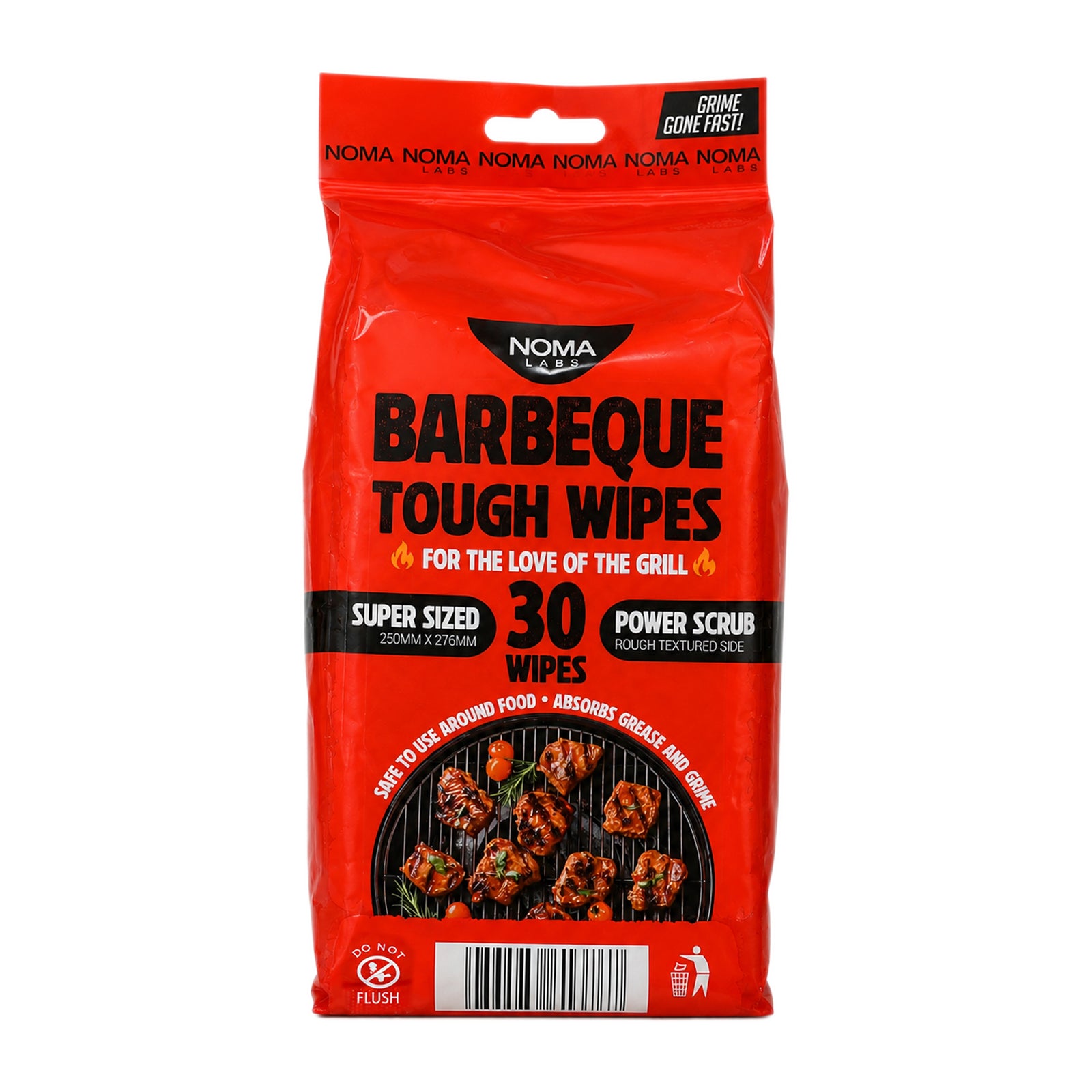 Noma Labs Barbeque Tough Wipes 815g - 30 Wipes