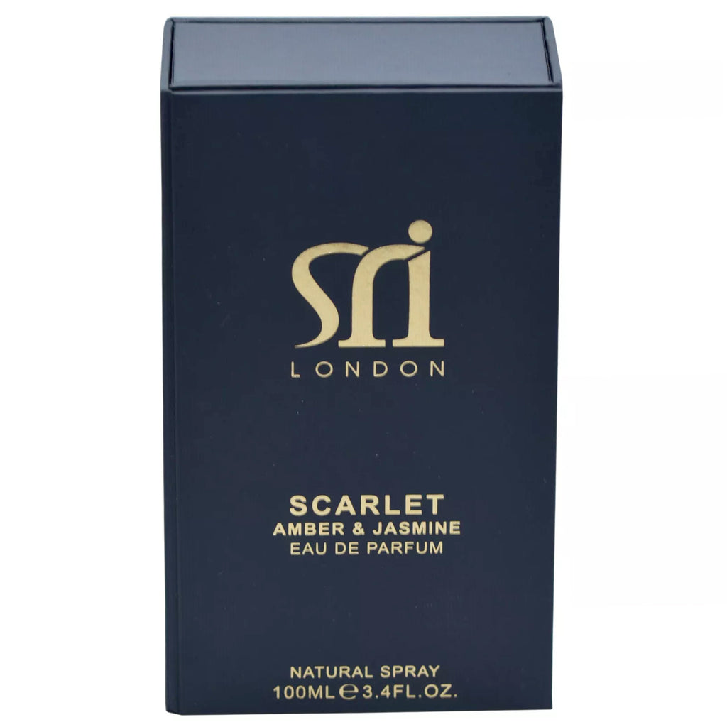 Sri London Scarlet Amber & Jasmine Fragrance 100ml Spray