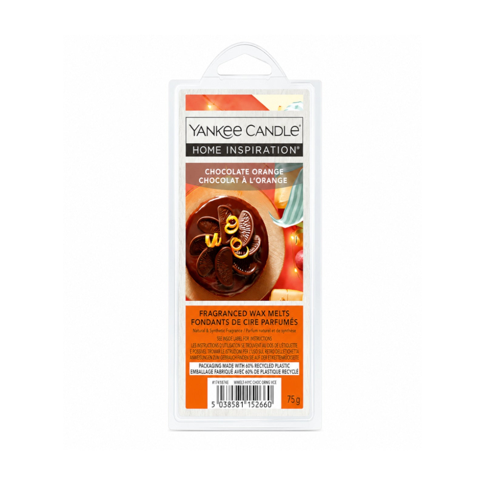 Yankee Candle Wax Melts 75g – Chocolate Orange
