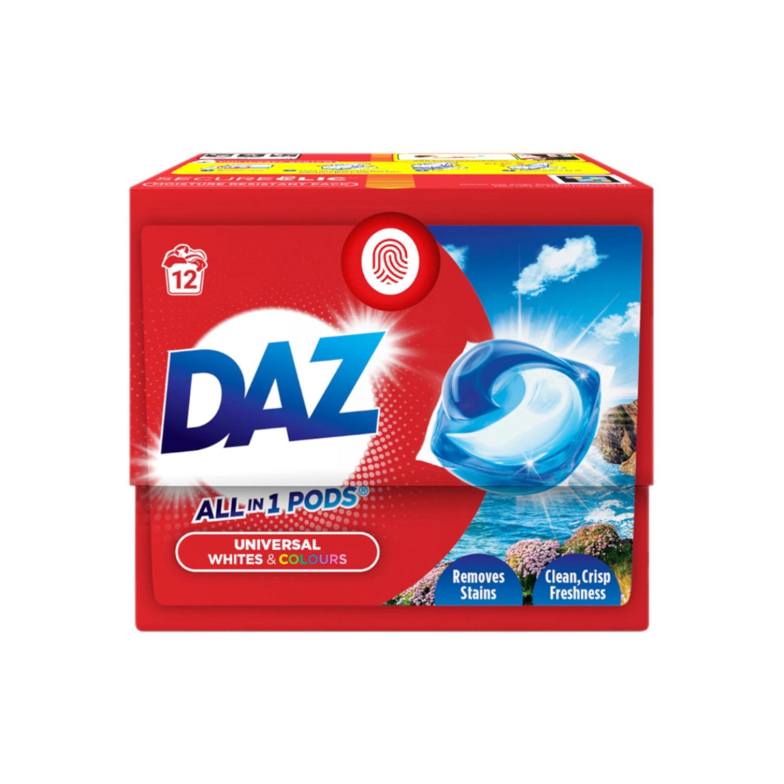 Daz All in 1 Pods 12 Washes Universal White & Colours