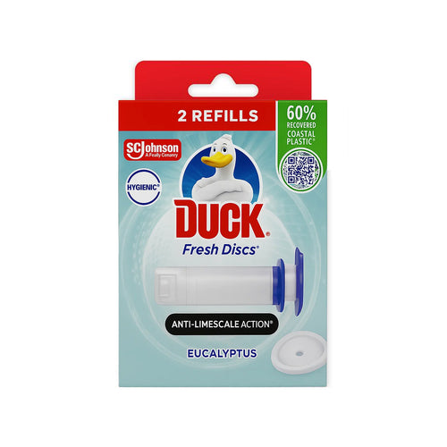 Duck Toilet Discs Active Eucalyptus 2x36ml
