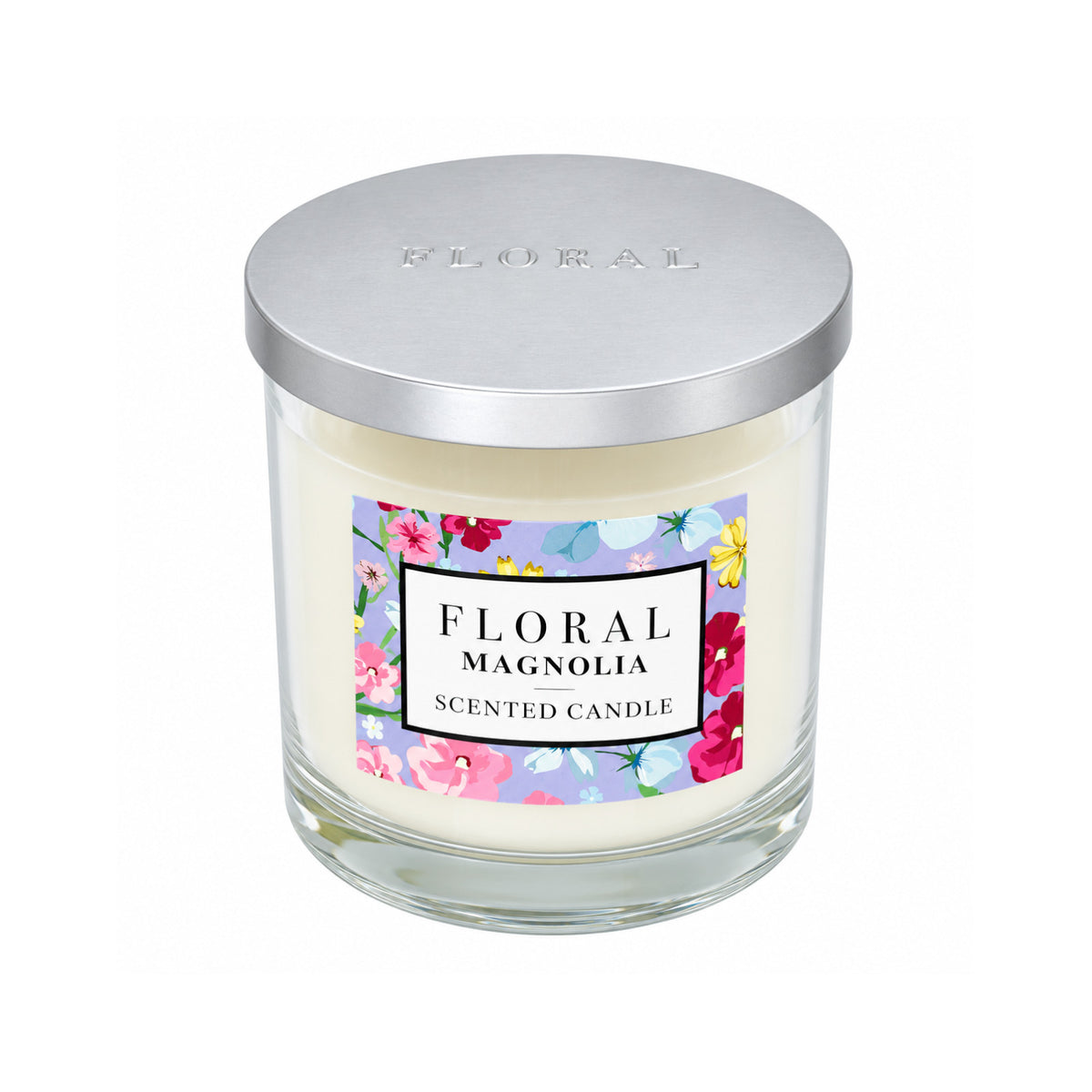 Floral Candle 11.8oz  - Magnolia (Case of 6)