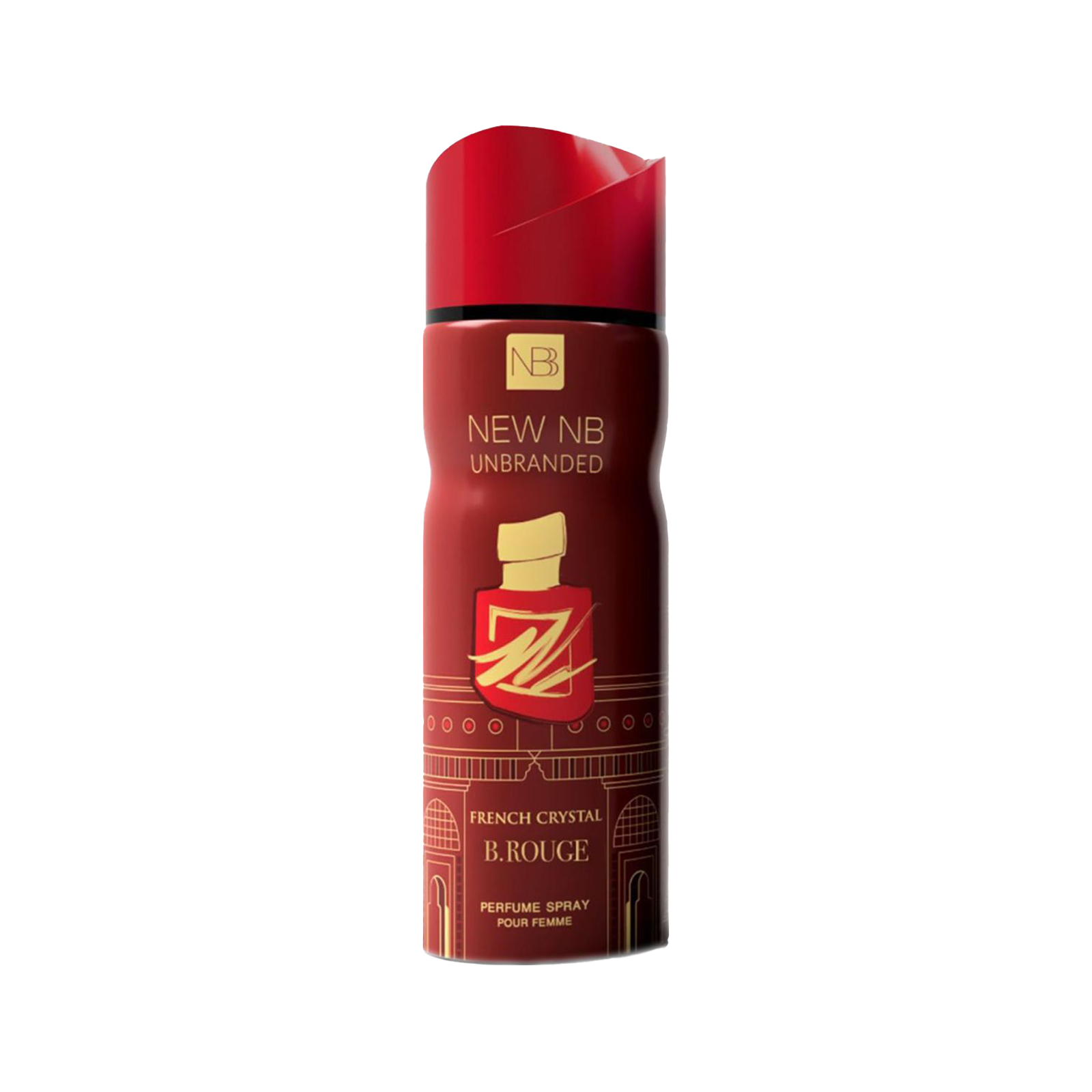 New NB French Crystal - Perfume Deo Body Spray - B.Rouge - 200ml