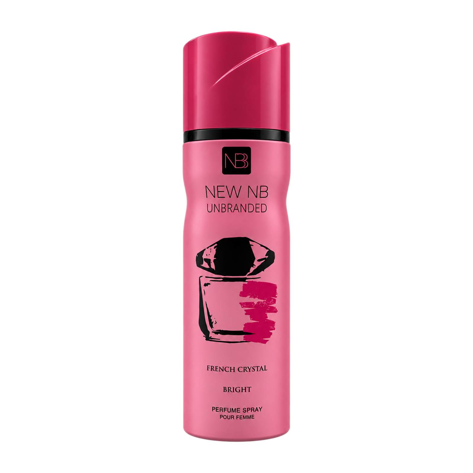 New NB French Crystal - Perfume Deo Body Spray - Bright - 200ml
