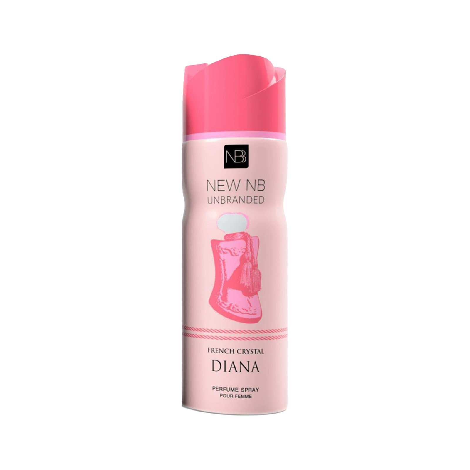 New NB French Crystal - Perfume Deo Body Spray - Diana - 200ml