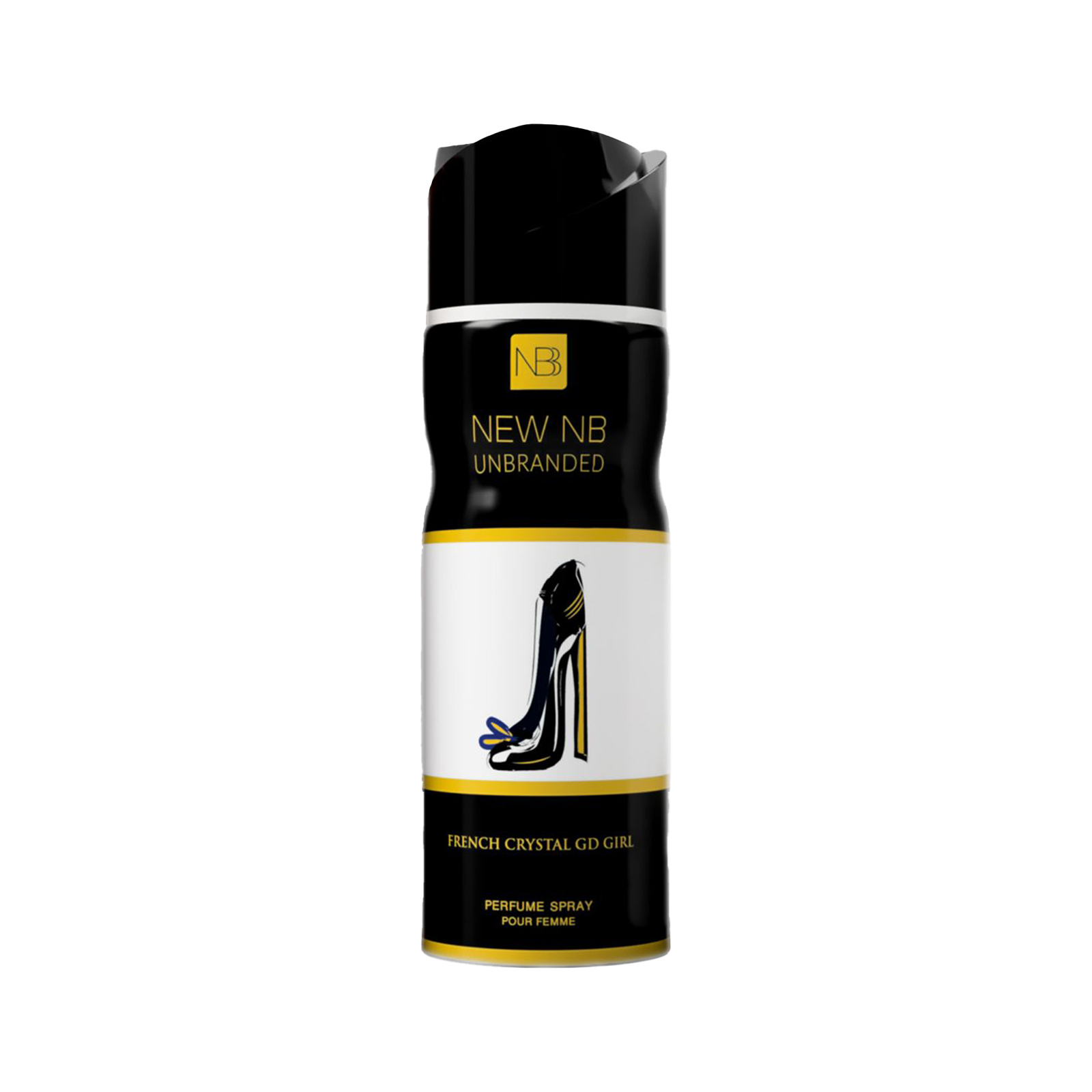 New NB French Crystal - Perfume Deo Body Spray - GD Girl - 200ml