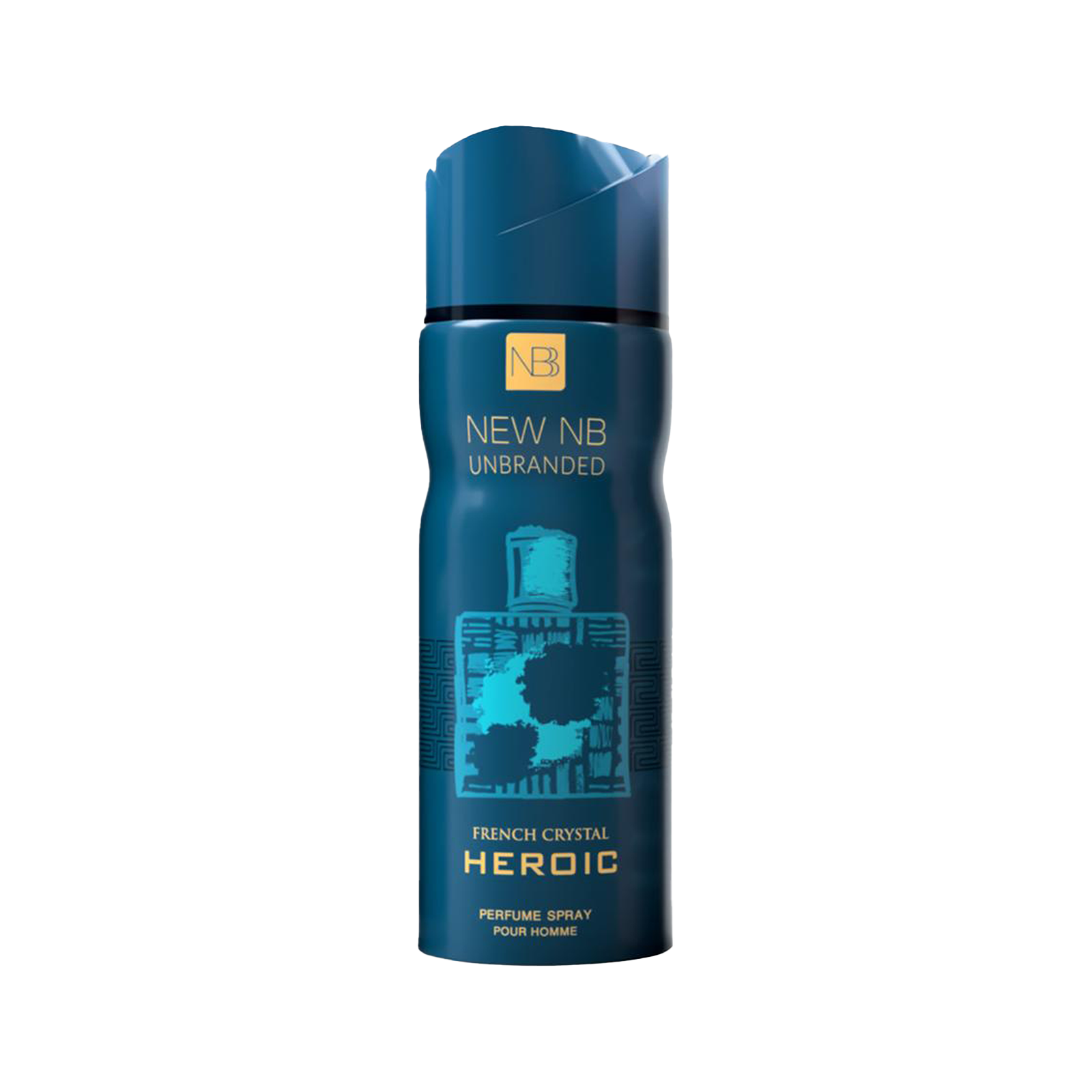 New NB French Crystal - Perfume Deo Body Spray - Heroic - 200ml