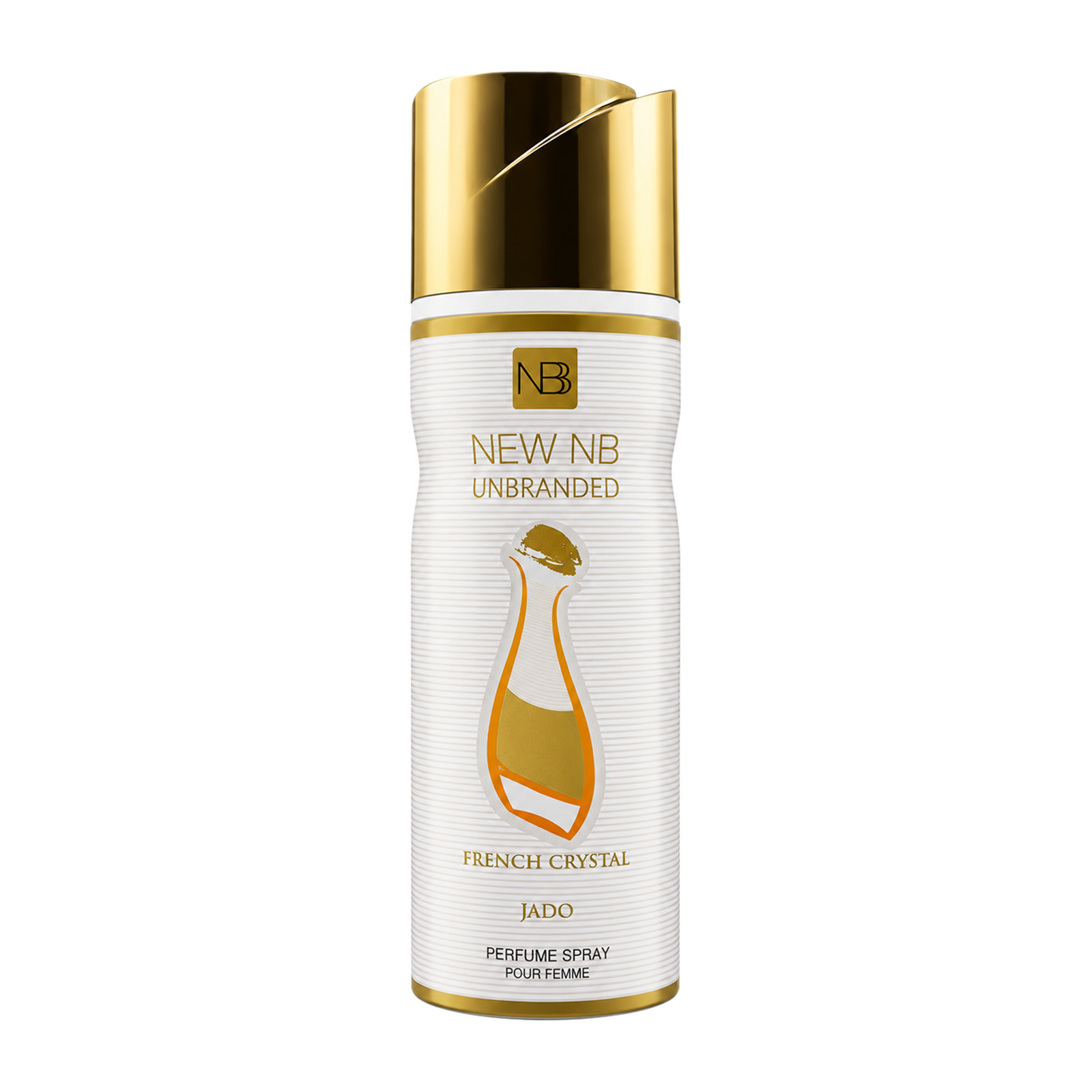 New NB French Crystal - Perfume Deo Body Spray - Jado - 200ml