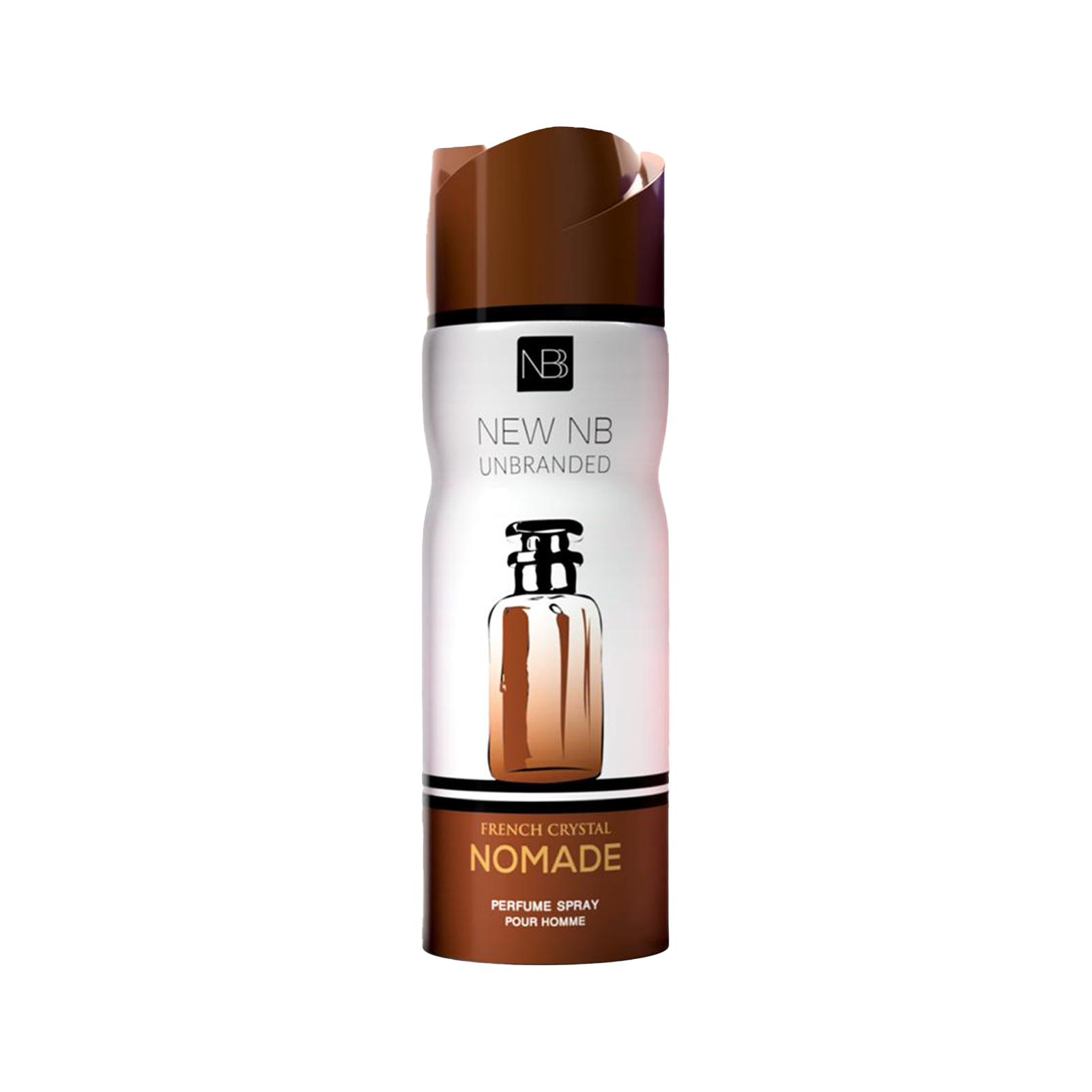 New NB French Crystal - Perfume Deo Body Spray - Nomade - 200ml