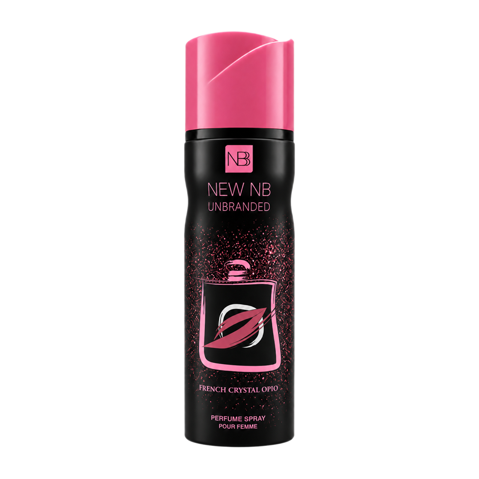 New NB French Crystal - Perfume Deo Body Spray - Opio - 200ml