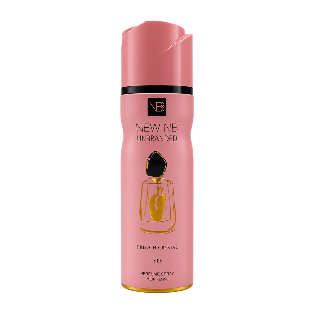 New NB French Crystal - Perfume Deo Body Spray - Yes - 200ml