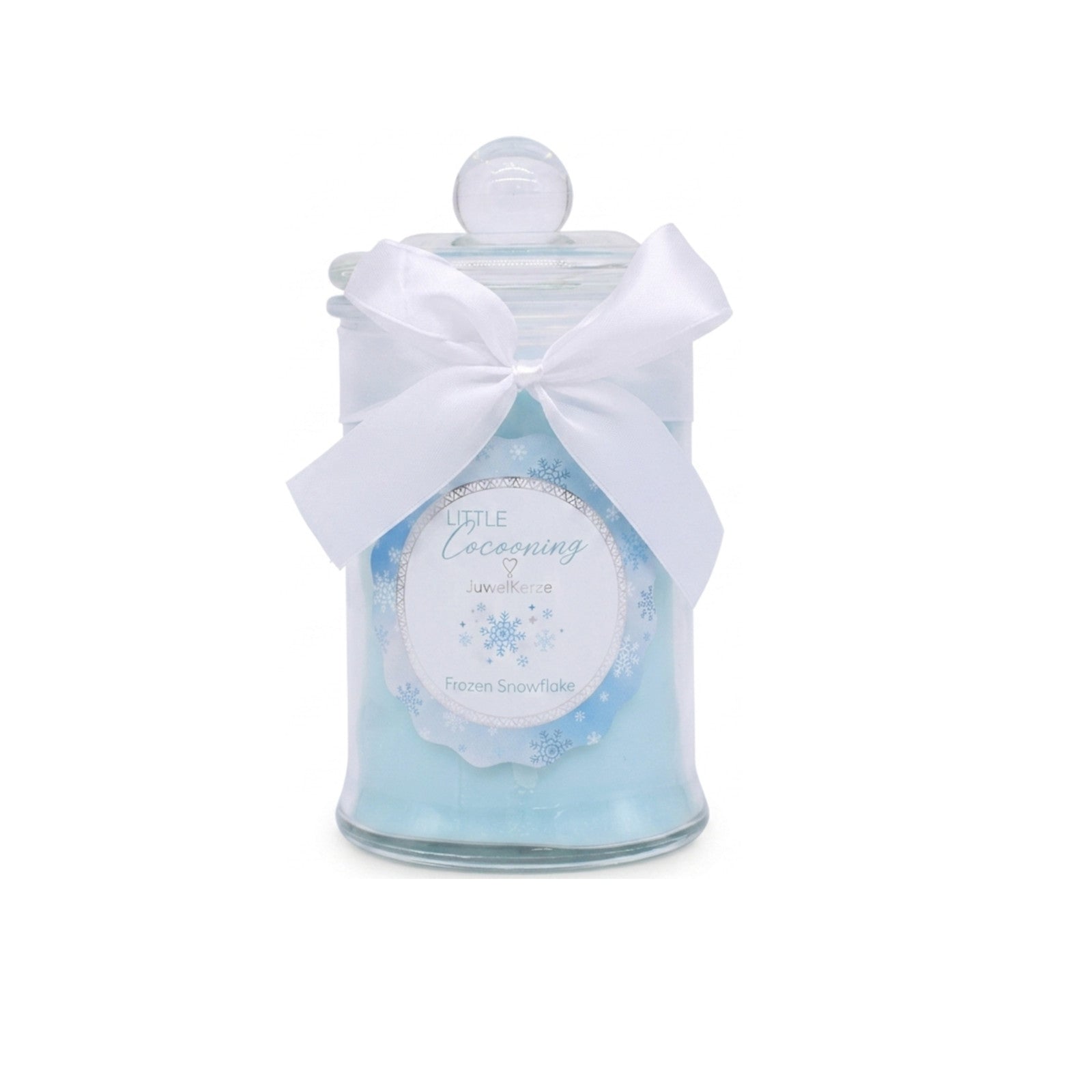 Jewel Candle Frozen Snowflake Little Cocooning Jar Candle - 490g