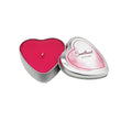 Jewel Candle Sweetheart Heart Tin Candle With Sterling Silver Ring - 130g