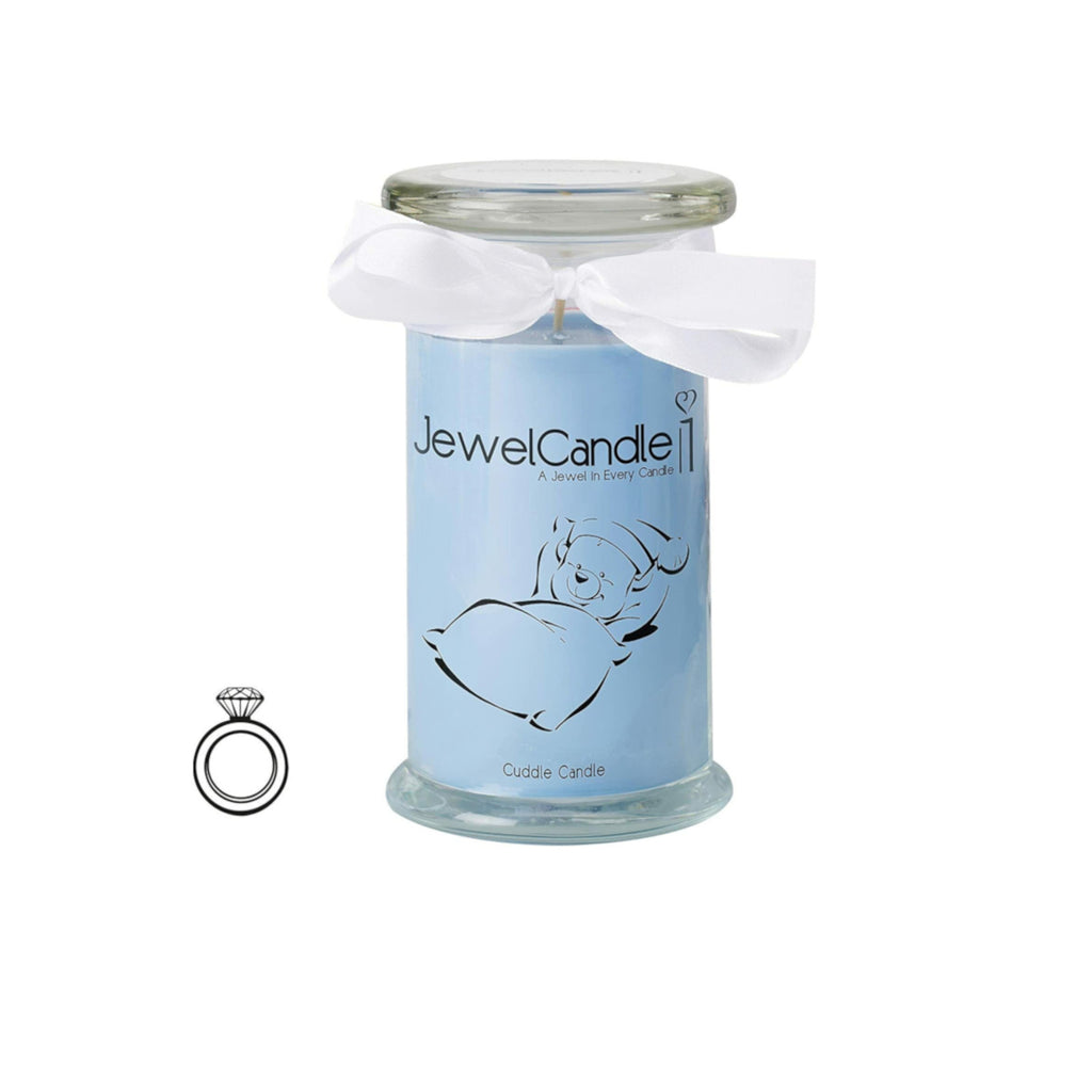 Jewel Candle Cuddle Jar Candle With Sterling Silver Bracelet - 490g