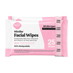 Noma Labs Twin Pack Micellar Facial Wipes 2x140g - 2x25 Wipes
