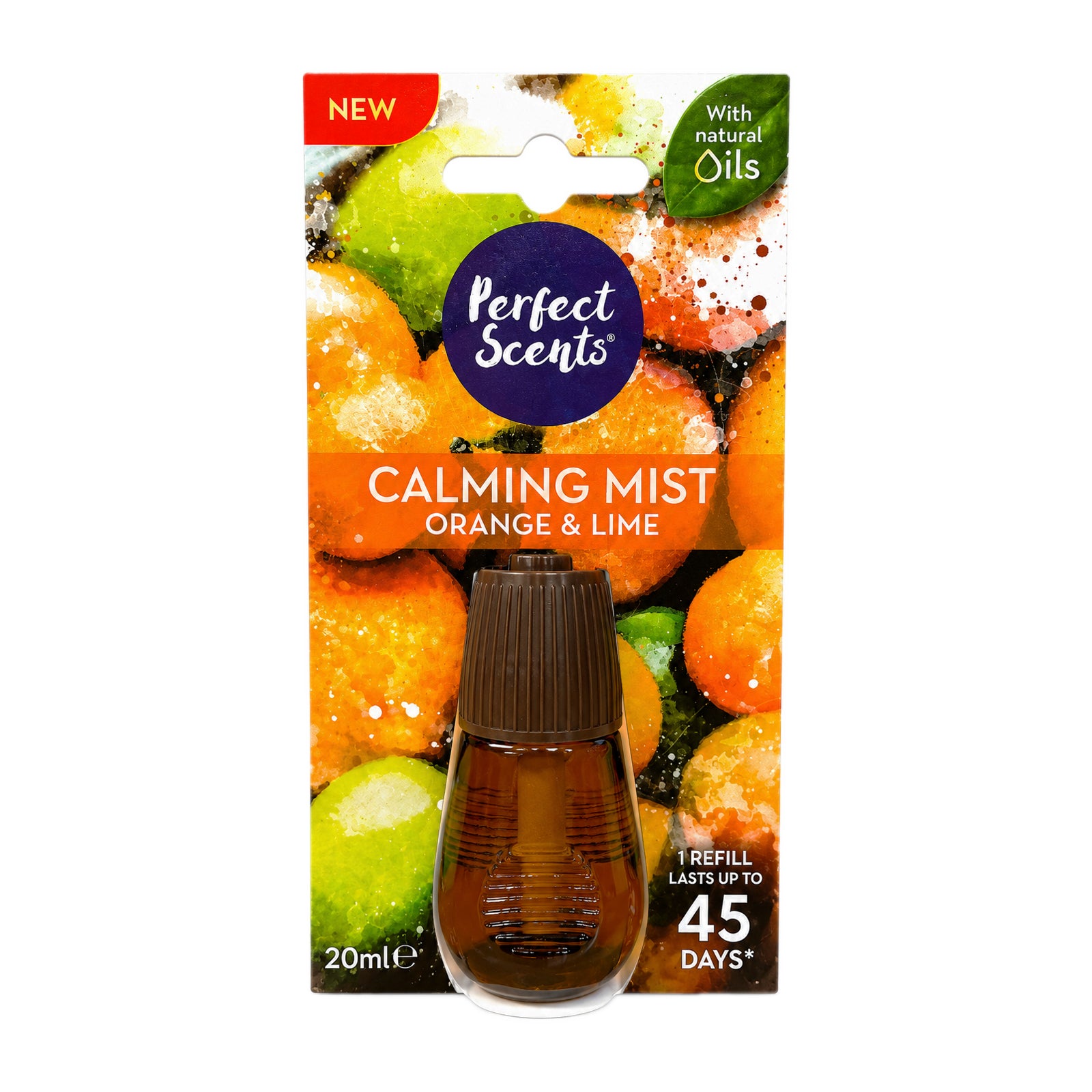 Perfect Scents Calming Mist 20ml - Orange & Lime