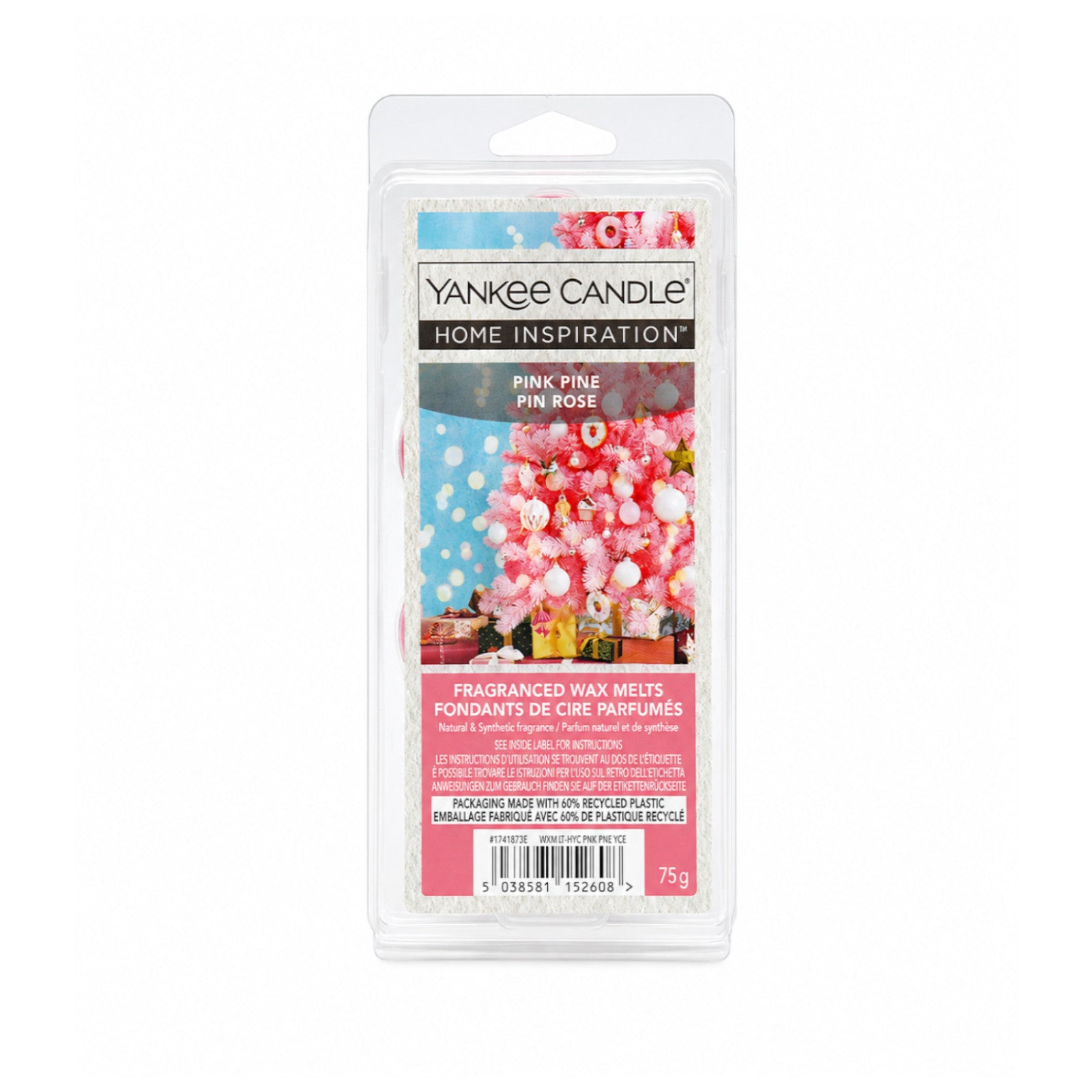 Yankee Candle Wax Melts 75g - Pink Pine