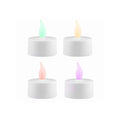 Mini Sun Set of 4 Battery Operated RGB LED Tea Lights