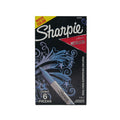 Sharpie Fine Permanent Marker Metallic Sapphire (Blue) (6 Pack)