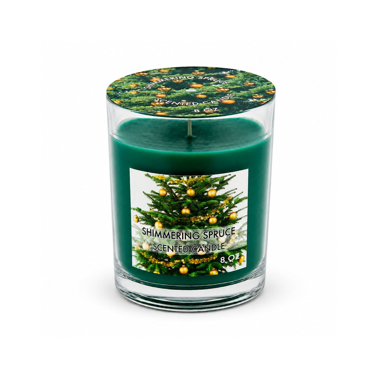 Scented Candle 8oz/227g - Shimmering Spruce