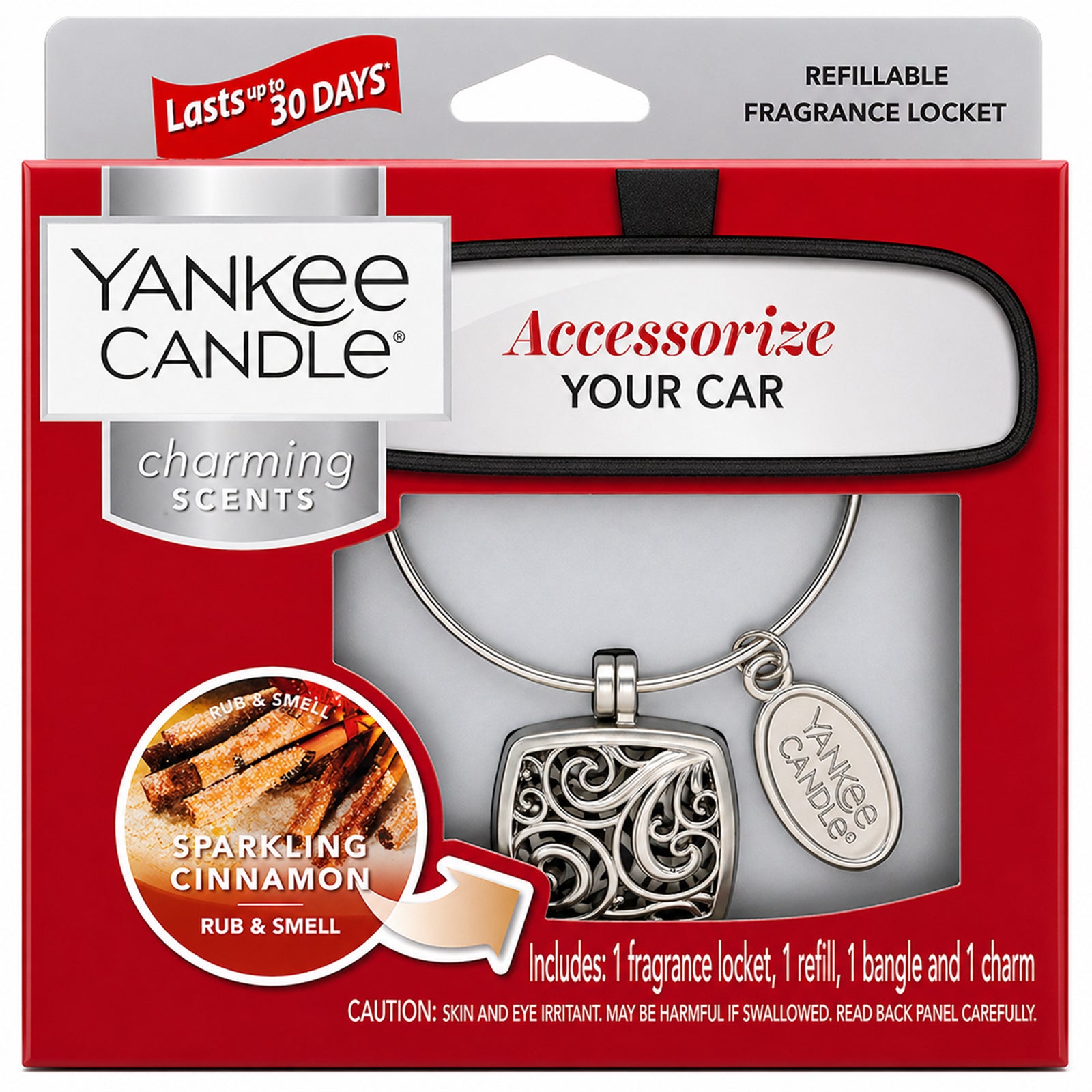 Yankee Car Charms - Sparkling Cinnamon