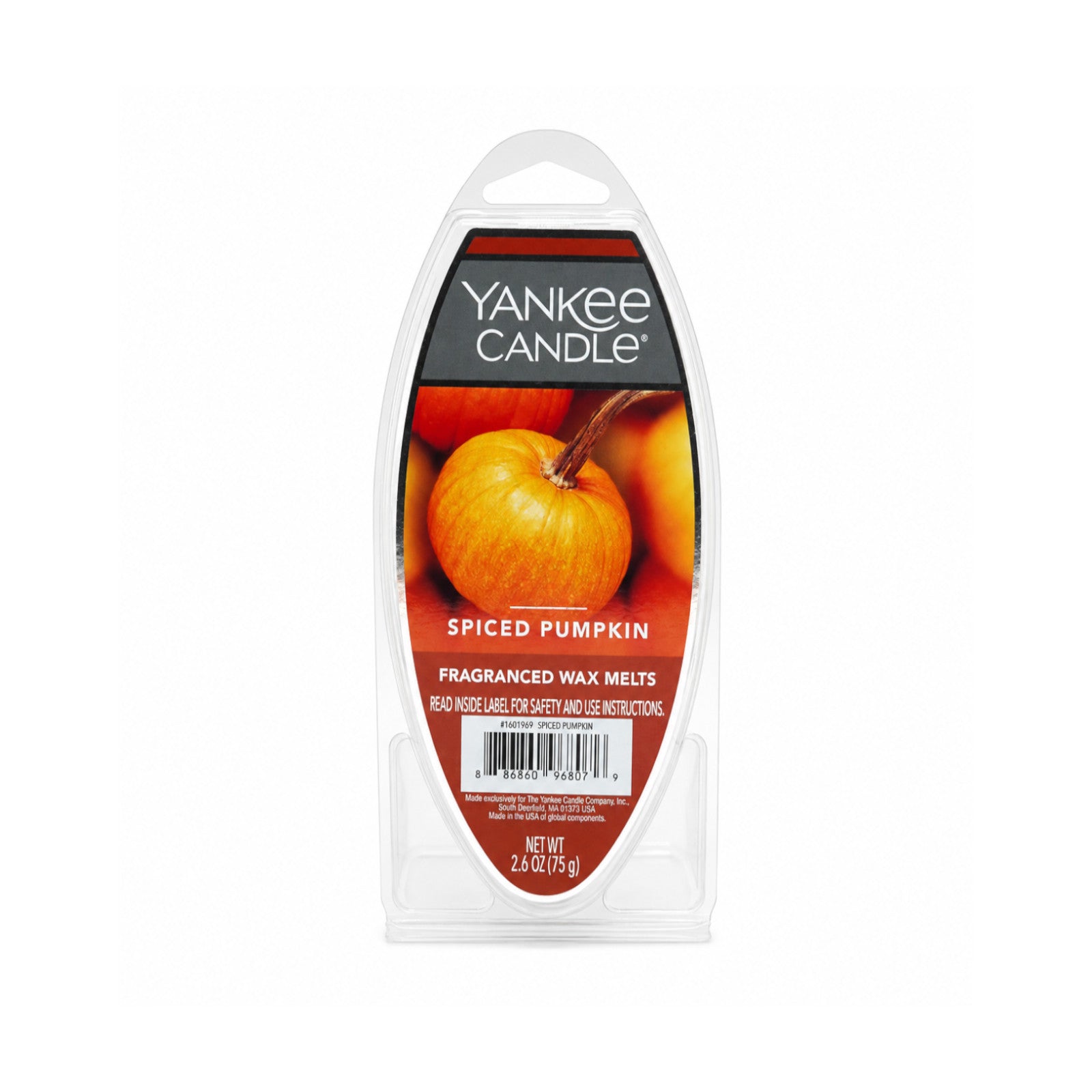Yankee Candle Wax Melts 75g - Spiced Pumpkin