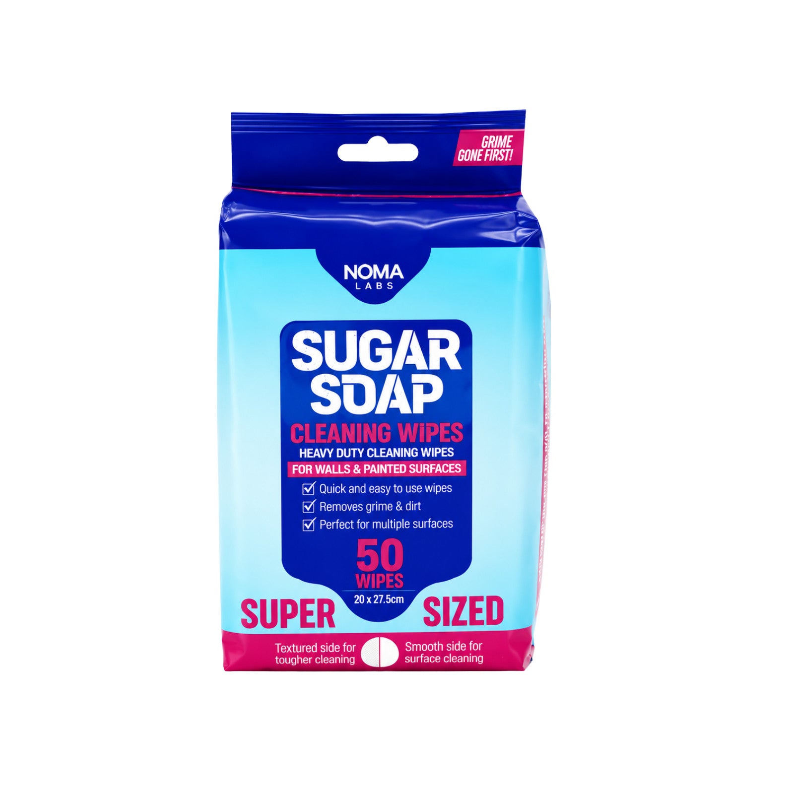 Noma Labs Sugar Soap Cleaning Wipes 700g - 50 Wipes