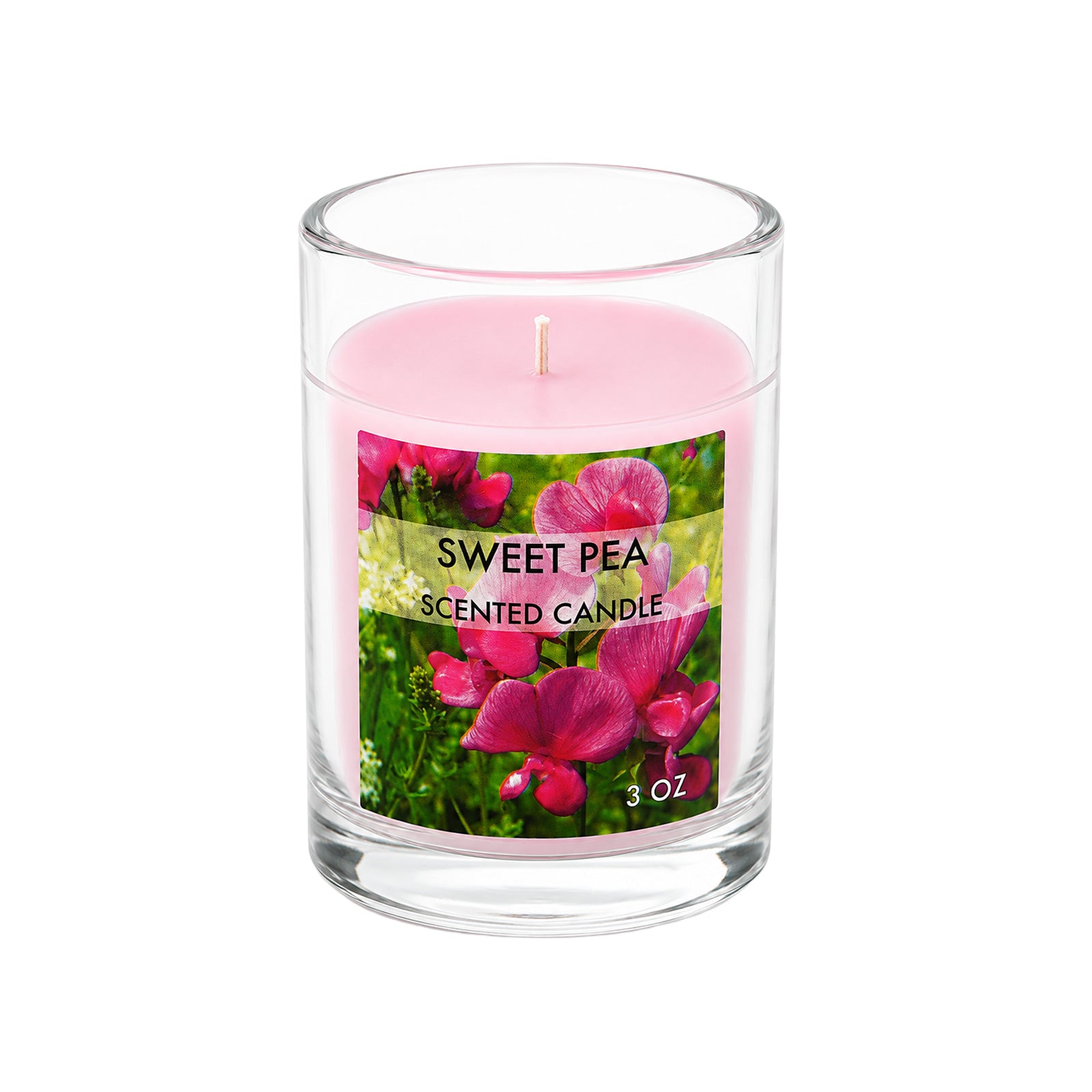 Scented Candle 3oz - Sweet Pea