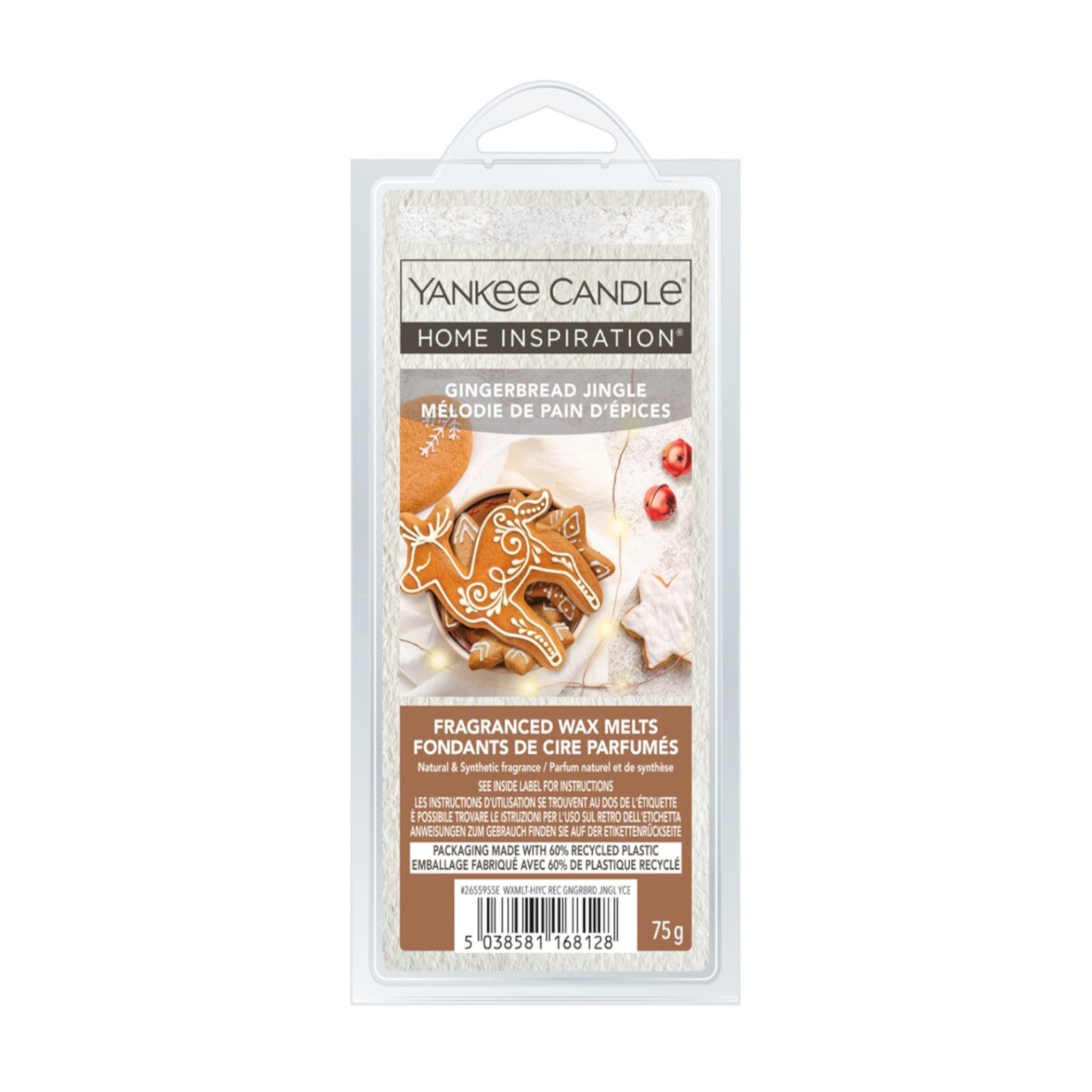Yankee Candle Wax Melts 75g - Gingerbread Jingle