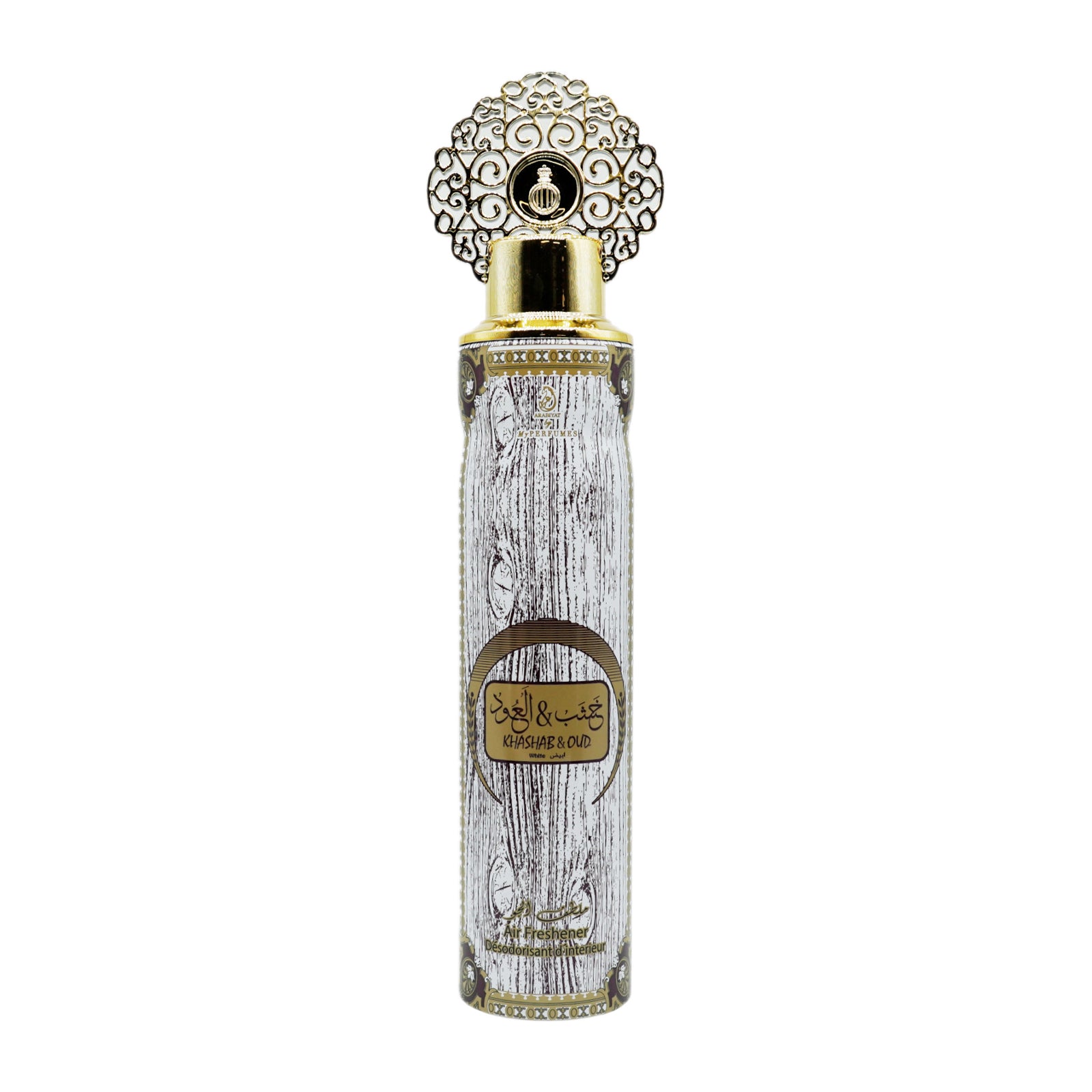 Arabiyat by My Perfumes Air Freshener 300ml Khashab & Oud White Wholesale