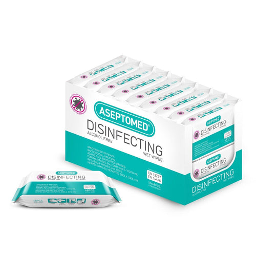 Aseptomed Disinfecting Wet Wipes - 48 Pack