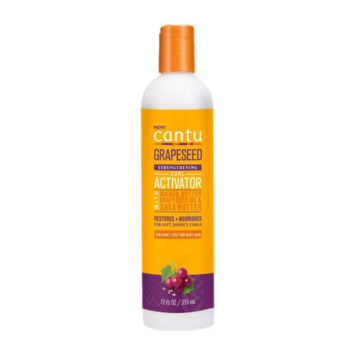 Cantu Strengthening Curl Activator Cream 355ml - Grapeseed