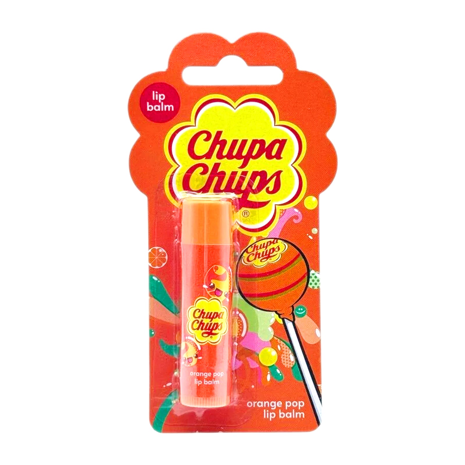 Chupa Chups Lip Balm 10g - Orange Pop