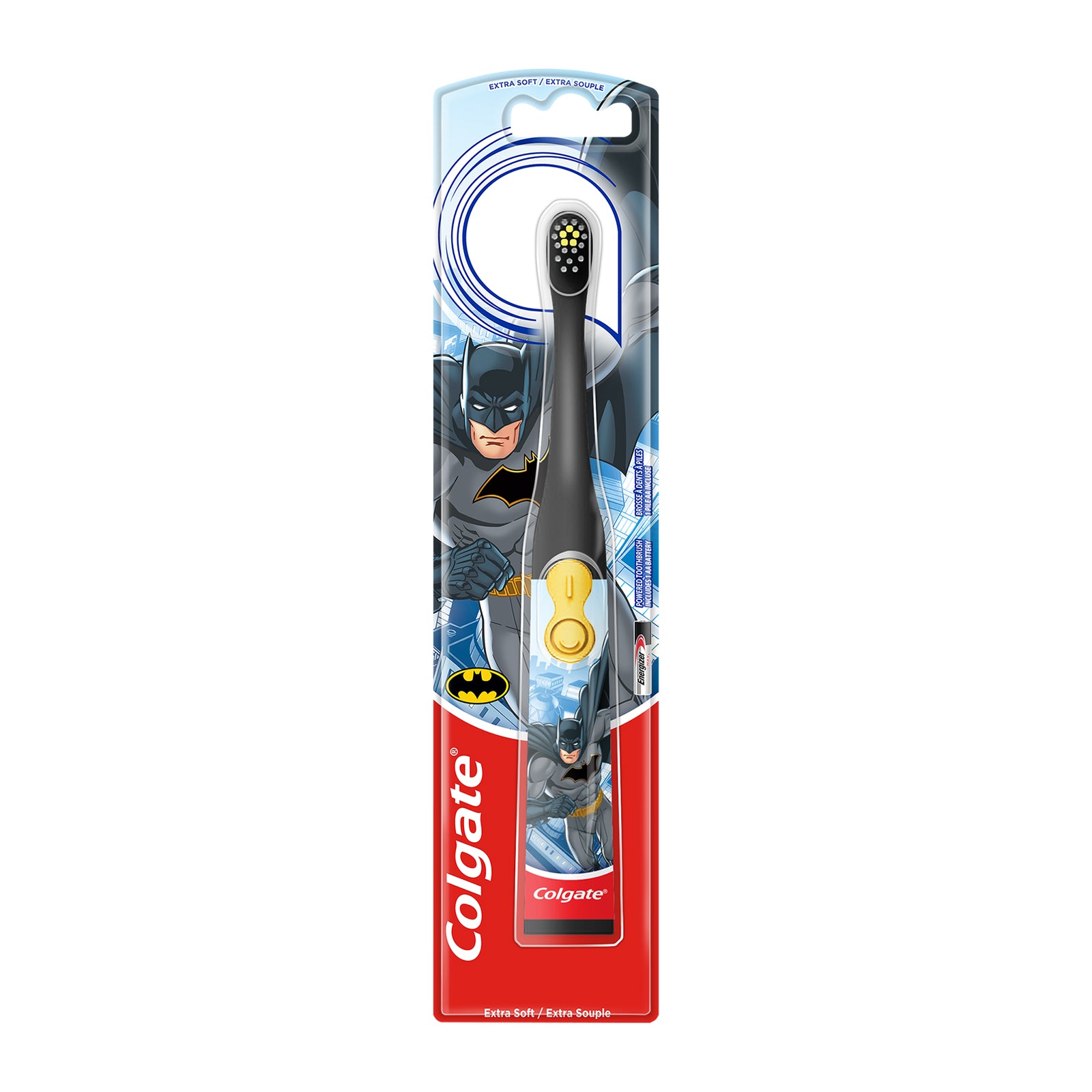 Colgate Kids Battery Powered Electric Toothbrush - Batman Theme
