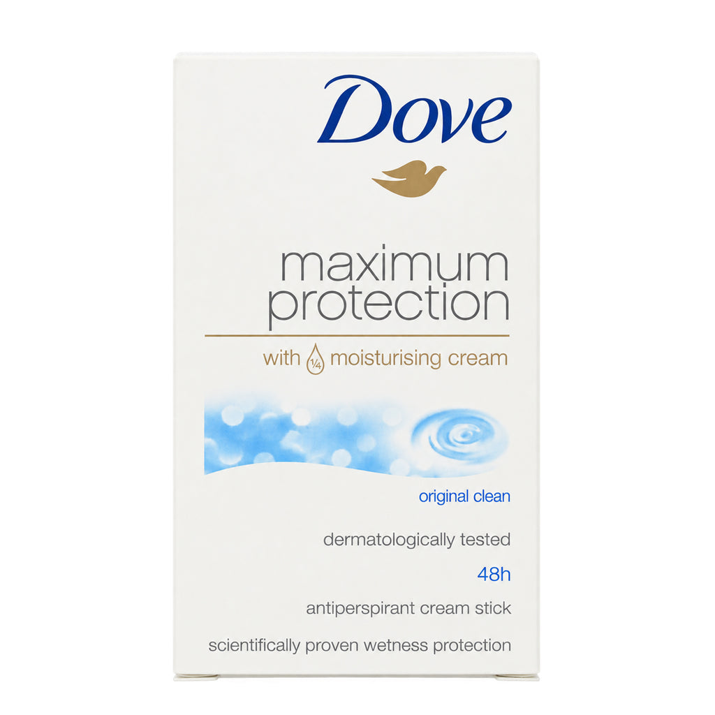 Dove Maximum Protection With Moisturising Cream 45ml - Original Clean