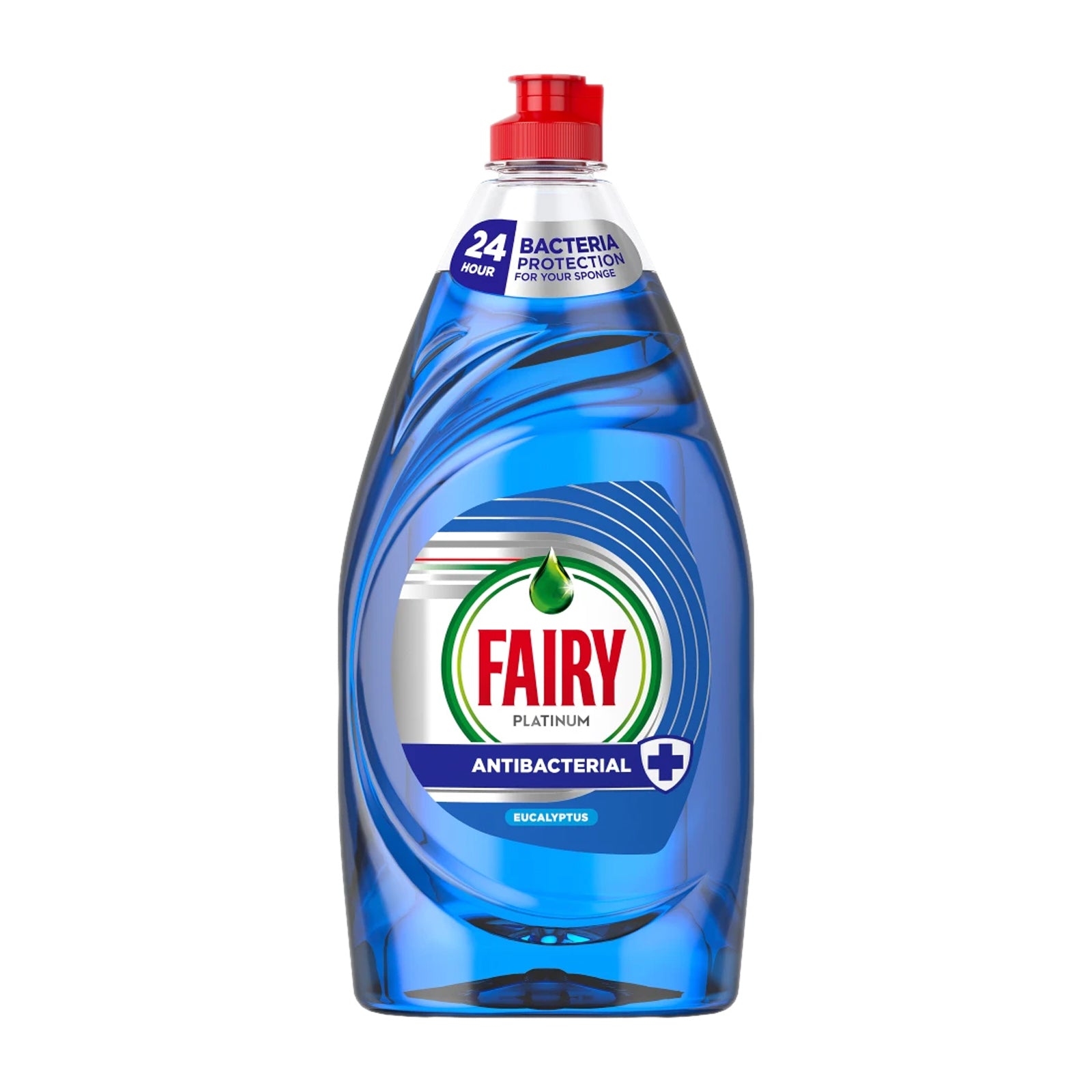 Fairy Platinum Anti-Bacterial Washing Up Liquid 820ml - Eucalyptus