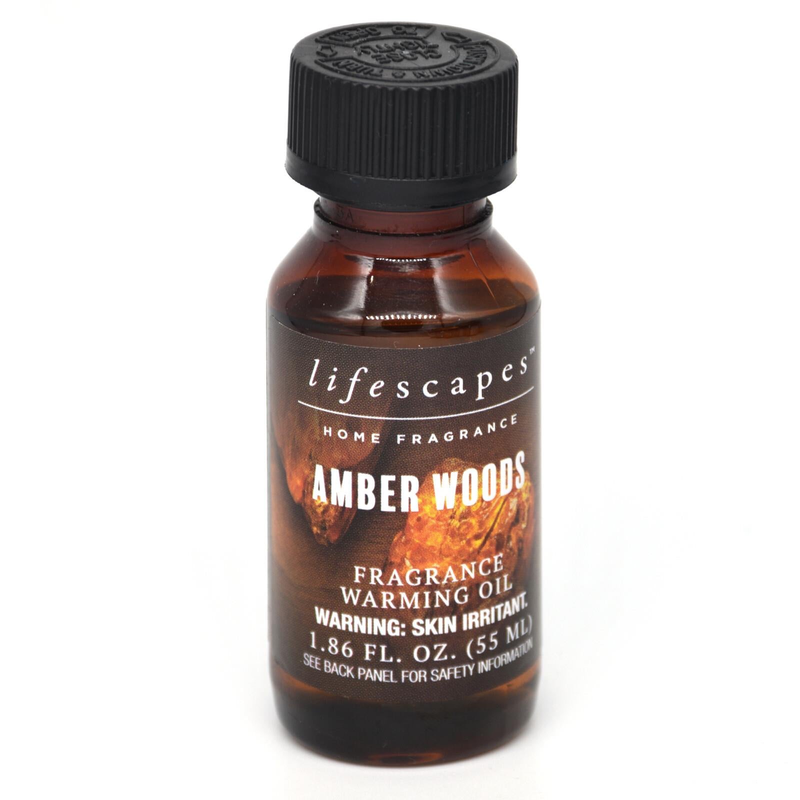 Lifescapes Fragrance Warming Oil 55ml - Amber Woods